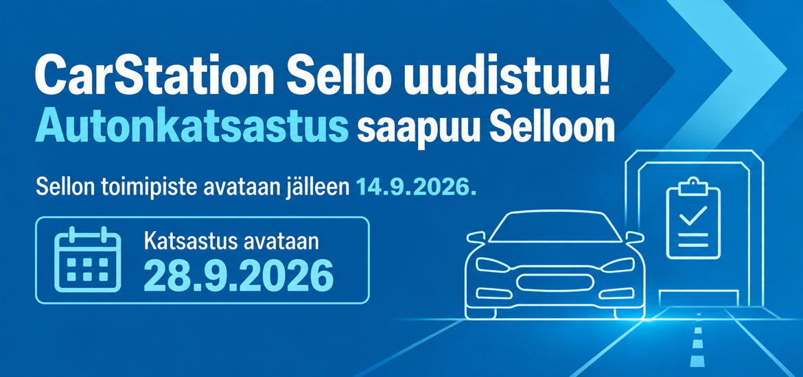 CarStation Sello uudistuu